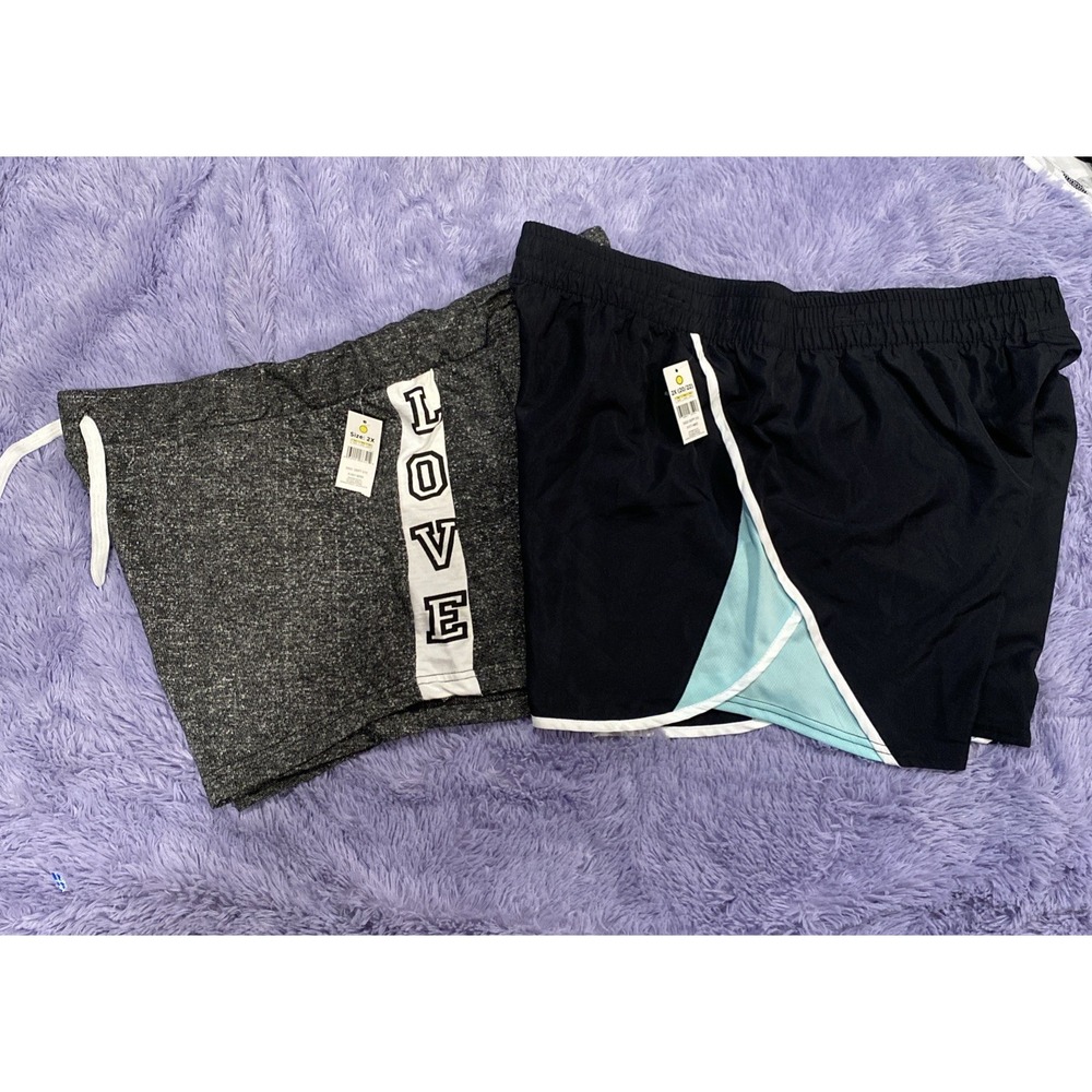 Zone Pro‎ & Bobbie Brooks Women's Athletic Short's Size 2x Lot Of 2